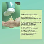 YADAH Green Tea Pure Peeling Gel, 3.4 Fl Oz - pH Balanced Exfoliating Gel with Natural Cellulose for Smooth, Resurface and Even Skin for Moisture Balance