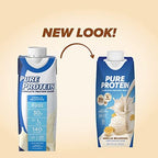 Pure Protein Vanilla Protein Shake, 30g Complete Protein, Vitamins A, C, D, and E plus Zinc & Bars, High Protein, Nutritious Snacks to Support Energy, Low Sugar, Gluten Free
