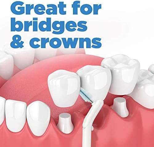 GUM Proxabrush Go-Betweens Wide Interdental Brush Refills, 2ct., (Pack of 18)