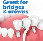 GUM Proxabrush Go-Betweens Wide Interdental Brush Refills, 2ct., (Pack of 18)