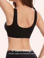 Seamless Bras for Women, Front Closure Post Surgery Mastectomy Recovery Jelly Soft Comfort Support Bralettes,1 or 3 pcs