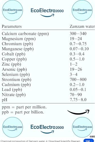 LARGE زمزم Zamzam Water BOTTLE 100% Authentic Water (5L) Imported from Mecca Saudi Arabia SAME DAY SHIPPING