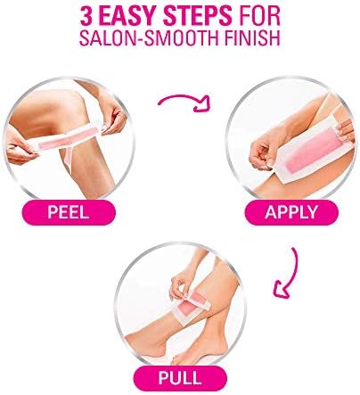 Veet Full Body Waxing Kit - Sensitive Skin (Pack of 20 Wax Strips)