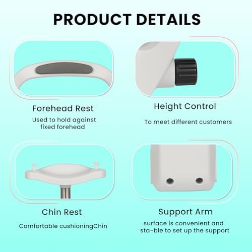 Optometry Equipment Accessories Support Lifting Forehead Support Chin Ophthalmic Auto Refractometer Rest Vision