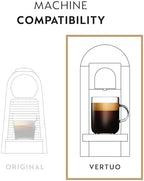 Nespresso Capsules Vertuo, Fortado Decaffeinato, Gran Lungo, 30-Count Coffee Pods, Brews 5.0 oz.