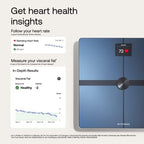 WITHINGS Body Smart - Accurate Scale for Body Weight and Fat Percentage, Body Composition Wi-Fi and Bluetooth Weight Scale, Baby Weight Scale, Smart Scale Apple Health Compatible, Bathroom Scale