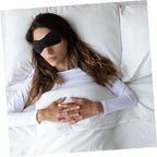 Mobestech 4pcs Eva Sleep Eye Patches Comfortable Stereo Blindfold Masks for Sleep Block Light Fit for Men and Women for Travel and Napping