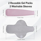 Pallesen Reusable Perineal Ice Packs, Perineal Cooling Pad, Postpartum Cold Packs, Cold and Hot Pack for Women After Birth and Delivery, Pregnancy & Hemorrhoid Pain Relief, Vaginal Discomfort