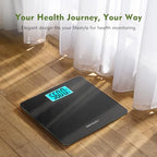 ZOETOUCH 560lbs Bathroom Scale for Body Weight Over 500 lbs, Accurate Digital Weighing Machine with Wide Platform 12.2" x 12.9", Large Backlit LCD Display,High Capacity for Heavy Duty Seniors