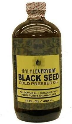 4 oz of Cold Pressed Extra Virgin Black Seed Oil, 100% Pure Black Cumin Seed Oil Cold Pressed in The USA (Black Seed Imported from Egypt)