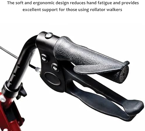 Rollator Hand Grip for Rolling Walker Replacement - Mobility Disabled Patient Handgrips Accessories, 0.78"(20mm), 2 Pcs