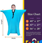 Special Supplies Sensory Body Sock Full-Body Wrap to Relieve Stress, Stretchy, Breathable Cozy Sensory Sack for Boys, Girls