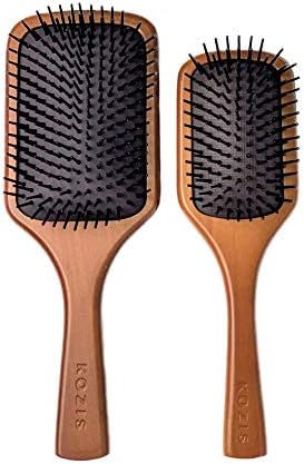 KOZIS Wooden Paddle Hair Brush (Large)