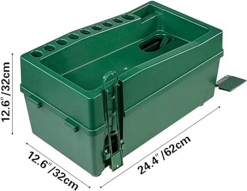 Golf Ball Dispenser,Green Powerless Automatic Tee Up Machine No Electricity Required Golf Ball Teeing Device Training Machine Golf Club Organizer for Golf Ball Game, Sports Gaming Clubs, Learning
