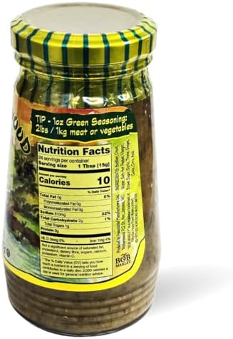 Walkerswood Traditional Jamaican Green Seasoning 280g (Pack of 4) in a Premier Life Store Box