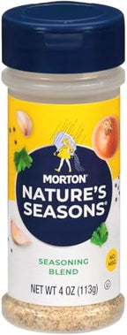 Morton Nature's Seasons Seasoning Blend, (4 oz), 12-Pack, Perfect for Cooking & Seasoning