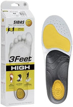 SIDAS Unisex 3Feet Activ' High-Arched Feet Multisports All-Year Insoles | Enhanced Heel Cushioning, Small (36-38)