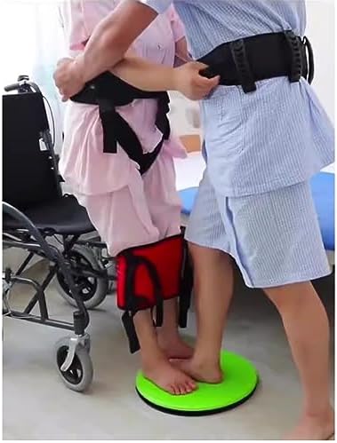 Transfer Pivot Plate with Handle-360° Swivel Transfer Plate, Transfer Patient from Wheelchair to Bed, Bath, Toilet and Car, Shifter Portable Transfer