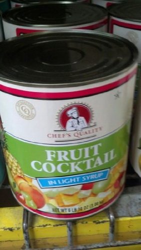 Chef's Quality: Fruit Cocktail in Light Syrup 106 Oz.