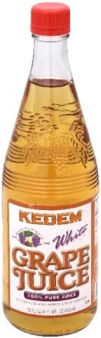 Kedem White Grape Juice,22-ounces (Pack of6)