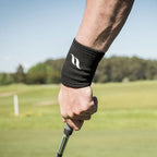 Back on Track Physio Wrist Brace 4-Way Stretch 1307 with Welltex Technology, Black, Medium