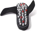 MTFBQ Mens Massage Slippers Acupressure Foot Massage Sandals, Adjustable Foot Massager Tools, Relief Neuropathy Arthritis Plantar Plantar Fasciitis Slides Open Toe Non-Slip Massage Shoes for Spa