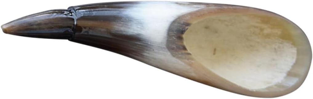Beavorty Horn Scraping Tube guasha Tray Facial Massager Stick ox Horn guasha Tool face Massaging Rod Tissue Mobilization Buffalo Horn Scraping Board Skin Lymph Scraping Tablets Horns
