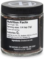 Watkins Premium Hickory Smoked Sea Salt, 2.2 oz (Pack of 1)