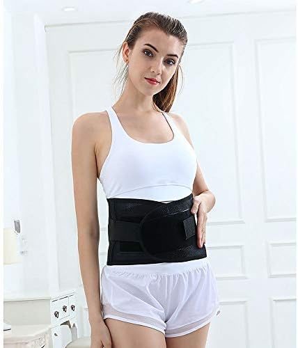 Breathable Lumbar Brace Fat Burner Posture Corrector Golf Training Aid Back Support Belt for Men and Women (Size : M)