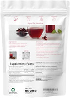 Organic Hibiscus Flowers, 2lbs (450+cups) | Flor de Jamaica, Loose Leaf Tea for Hibiscus Tea Bags | Cut & Sifted Dried Leaves | Caffeine Free, Non-GMO, No Sugar