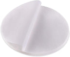 AKOAK 100 Sheets Round Silicone Blotting Paper - Non-stick Oil Absorbing Kitchen Blotting Paper for Cakes, Soups & Fried Foods