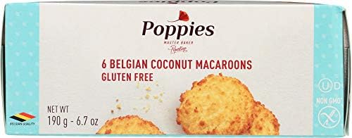 Poppies The Original Traditional Macaroons, Coconut, 6.7 Ounce