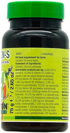 Nekton-S Multi-Vitamin for Birds, 75gm, (2.65 ounce)