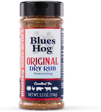 Blues Hog Seasonings Barbecue Rub Box – BBQ Variety Pack Sampler – Gourmet Dry Rub Gift Set, All‑Natural & Gluten‑Free, Made in the USA (Original, Bold & Beefy, Sweet & Savory)