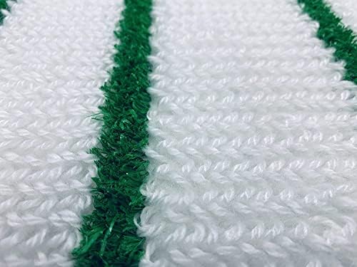 Commercial grade low-profile synthetic carpet bonnet with scrubber strips - 19 Inch - 3-Pack