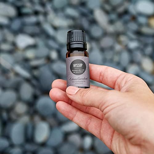 Edens Garden Hyssop Essential Oil- 100% Pure Premium Grade, Undiluted, Natural, Therapeutic, Aromatherapy, The Best for Diffuser, Candle, Laundry, Humidifiers 10 ml (.33 fl oz)