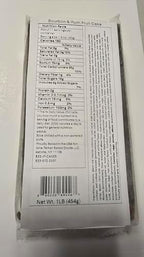 Jane Parker Fruitcake Bourbon & Rum Fruit Cake 1 Pound (16 Ounce) Loaf in a Box -Holiday-Christmas Cake-The Best Fruitcake You Can Buy