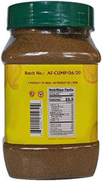 Jiva Organics Organic Ground Cumin Powder 1 Pound Jar - 100% Pure & Non-GMO, Cumin Seed Powder (packaging may vary)