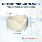 Sammons Preston Universal Contour Cervical Brace, Adjustable Hook and Loop Closure, For Neck Strain, Injury, or Post-Op Surgery, Relieves Neck Pain and Spine Pressure, Cream Color, 2” High