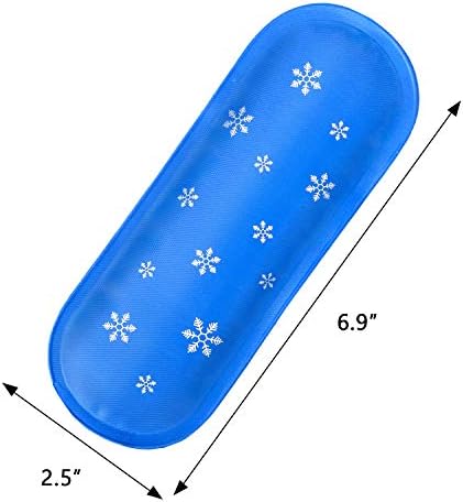 Luxja Ice Packs for Insulin Travel Case (Pack of 4), Reusable Ice Packs for Insulin Cooler (4 Pack)
