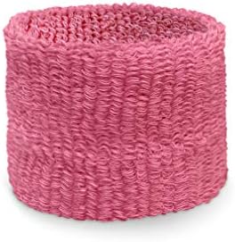 Couver Unisex Youth Kids Cotton Terry Wrist Bands/Wristbands for Event use (1 Pair)