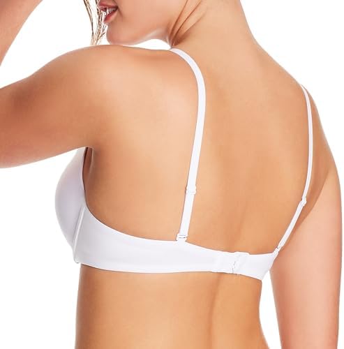 Maidenform Women's Push-up Bra with Dreamwire, No-Poke Underwire Push-up Bras for Women, Convertible, Demi Coverage, Sexy