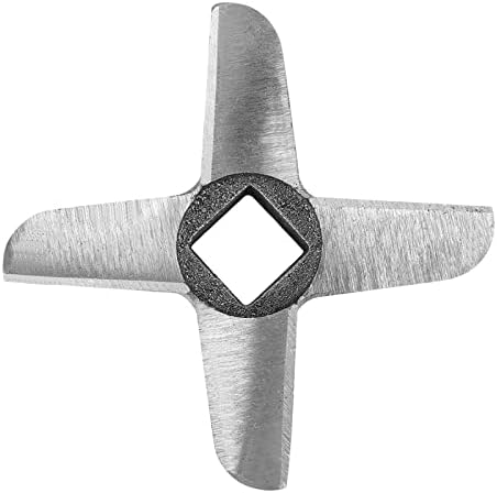 Fdit Shaped Steel Food Meat Grinder Blade for Quick Grinding and Mincing, 5 Different Blades, Suitable for Homemade Sausage with Stand Mixer Replacement Part (22), Fdit0gkdgx4mat-04