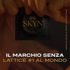 SKYN Original Lubricated Latex Free Condoms Value Pack, 40 Count