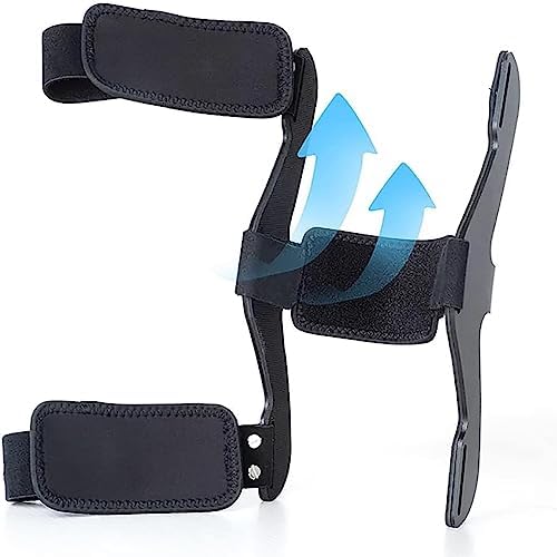Fixed Knee Immobilizer Brace, Knee Hyperextension Orthosis, Worn in 10 Seconds, Anti-rotation Design, Lightweight and Comfortable, for Knee hyperextension, Hemiplegic Knee Abduction Fixing Brace