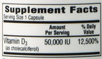 Bio-Tech - D3-50 50,000 IU, 100 Count (Pack of 2)