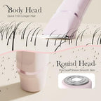 Risina Bikini Trimmer for Women - Painless Electric Razors for Silk Skin,Cordless Body Shaver with Ceramic Blade, Replaceable Lady Razor, IPX7 Waterproof & Easy Cleaning, Birthday Gifts for Women