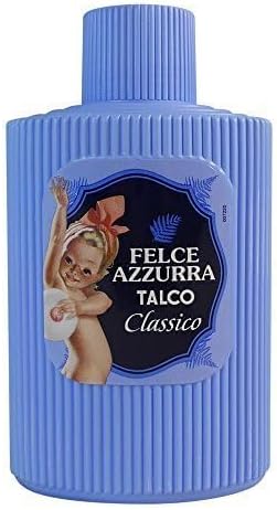 Paglieri Felce Azzurra Talcum Bottle, 7 Ounce