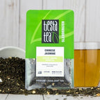 Tiesta Tea - Chinese Jasmine, Mother's Day Loose Leaf, Classic Jasmine Green Tea, Premium Blend, Medium Caffeinated Green Blend, Make Hot or Iced & Brews Up to 25 Cups, 1.8 Ounce Resealable Pouch