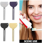 FRCOLOR 4pcs Metal Toothpaste Squeezer Set Zinc Alloy Manual Tube Roller Dispenser for Cream Lotion Food Paste with Easy-Grip Design for Bathroom and Travel Use